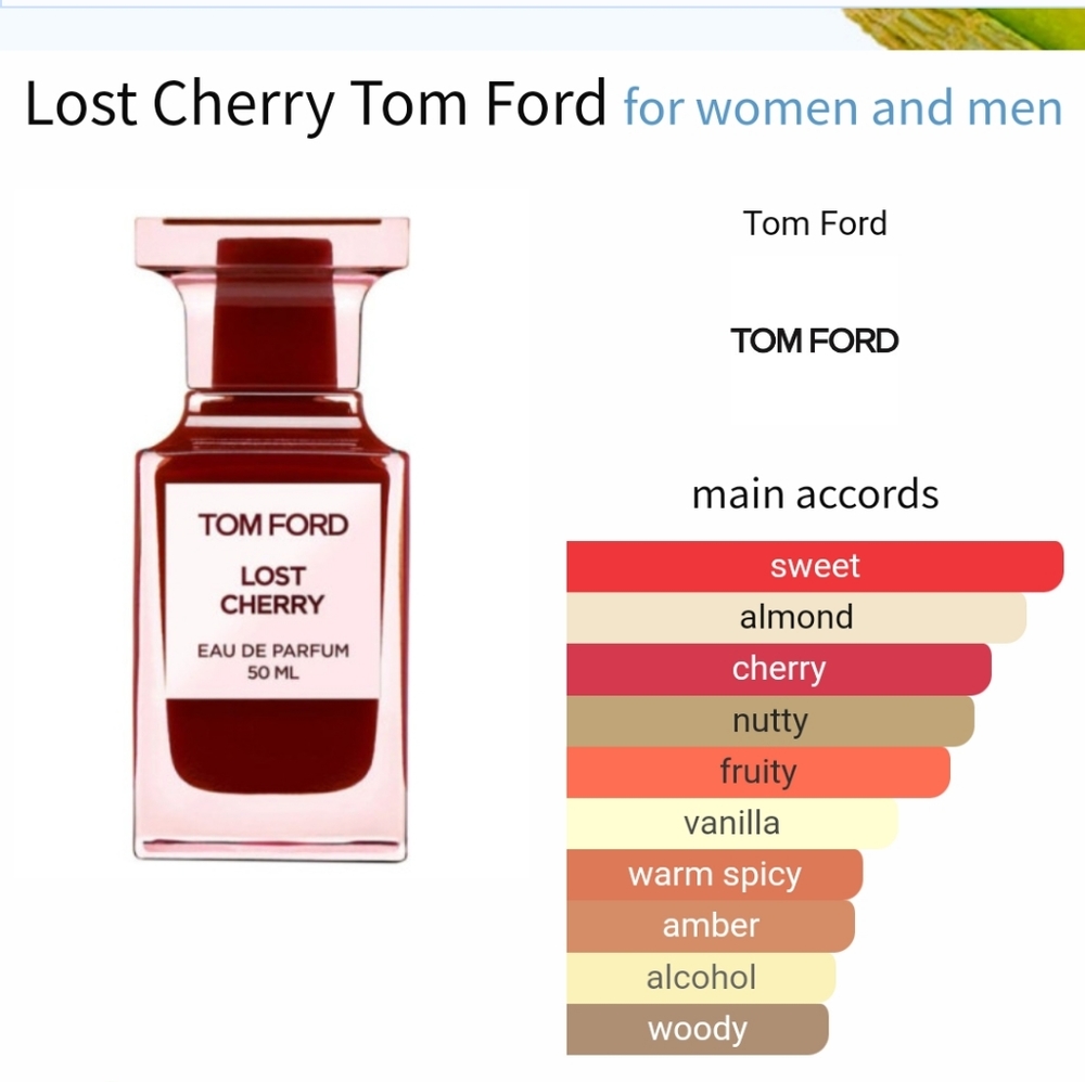 *SOLD* TOM FORD | Lost Cherry perfume sample travel atomizer spray 2 ml - Picture 4 of 5